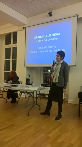 Škola za devojke Jelene Anžujske 1, Kulturni centar R Srbije, Pariz 2018..jpg